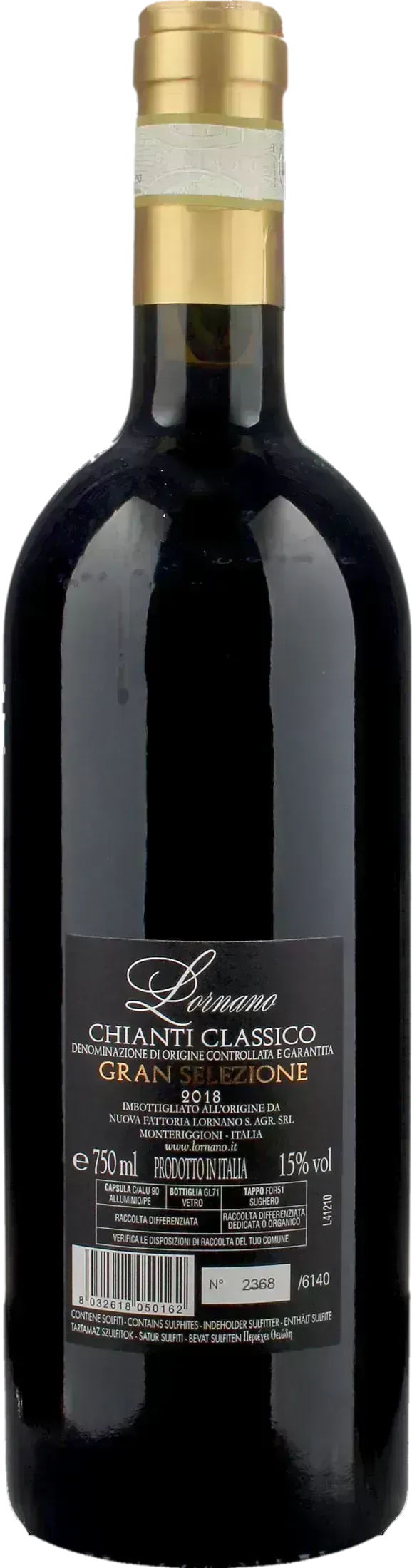 Fattoria Lornano Chianti Classico Gran Selezione 2018