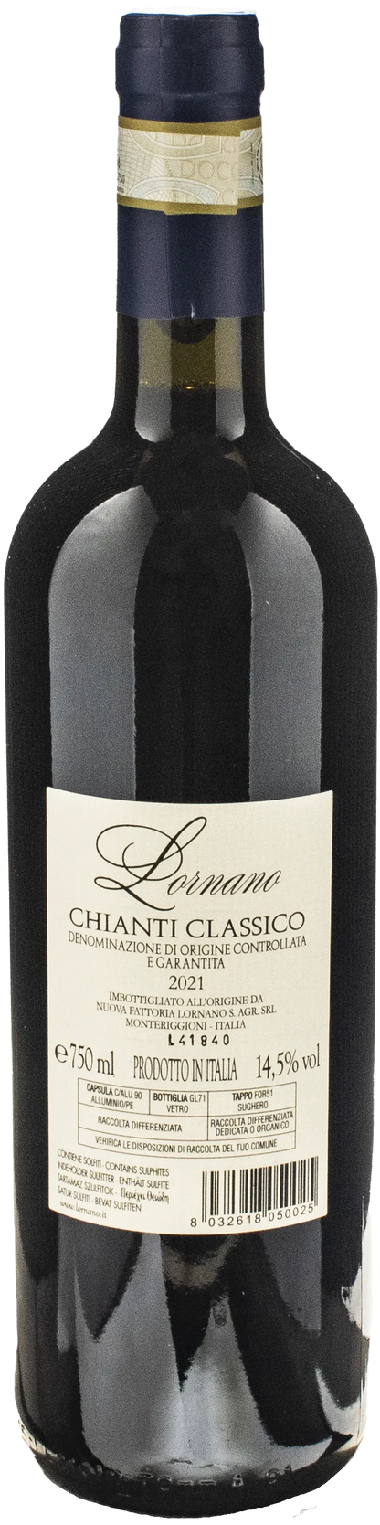Fattoria Lornano Chianti Classico Lornano 2021
