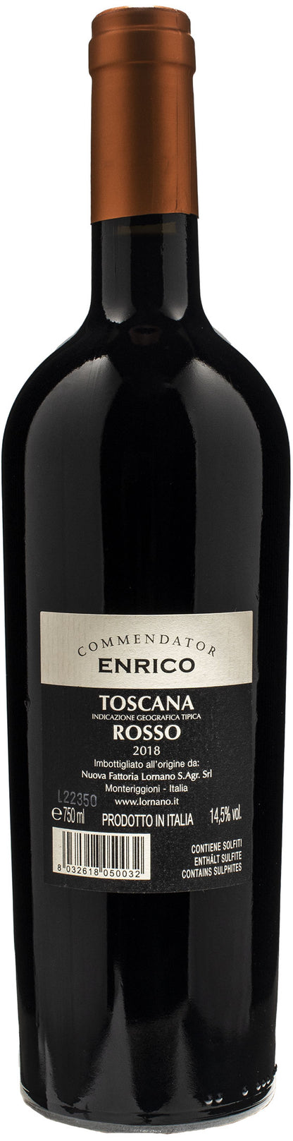 Fattoria Lornano Commendator Enrico 2018