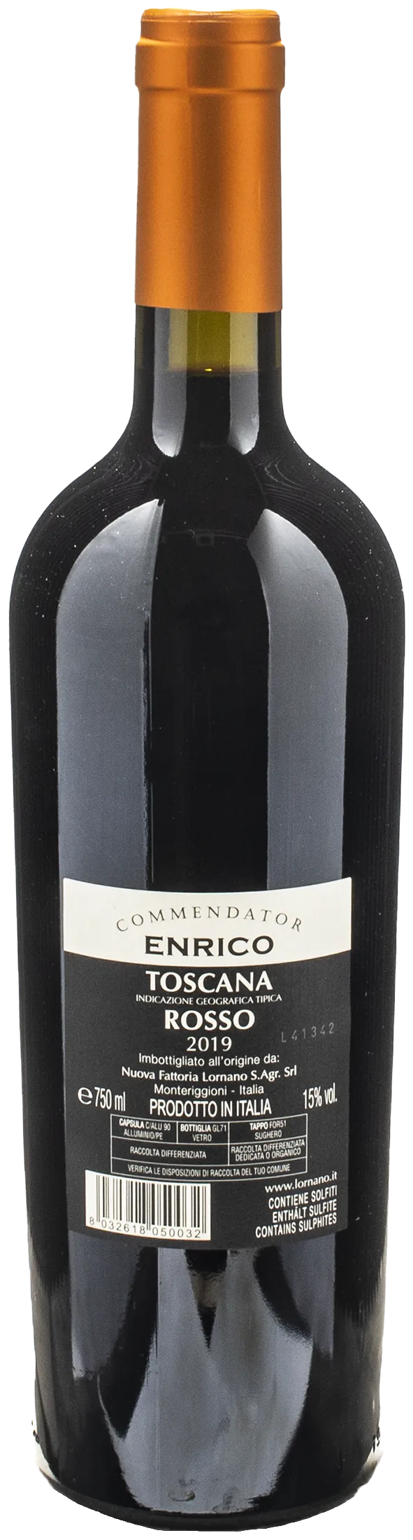 Fattoria Lornano Commendator Enrico 2019