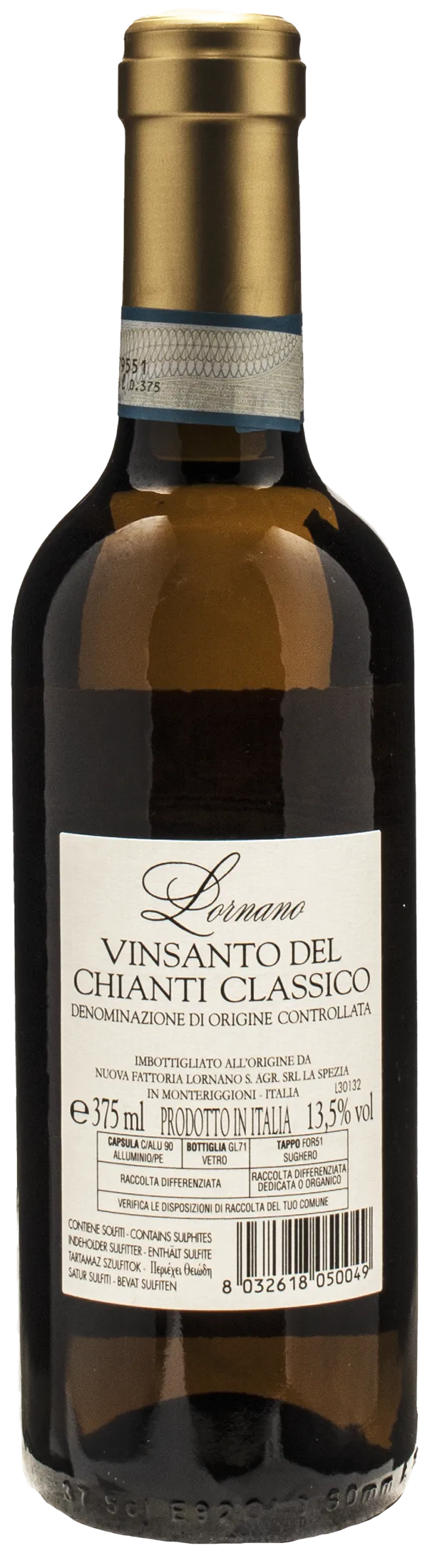 Fattoria Lornano Vinsanto del Chianti Classico 0,375L 2013