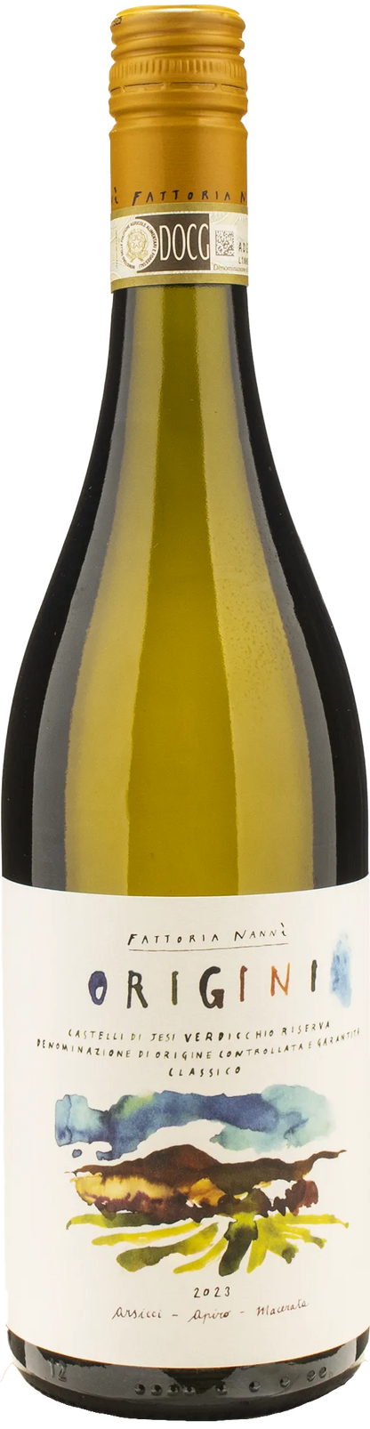 Fattoria Nanni Verdicchio Castelli di Jesi Classico Riserva Origini 2023