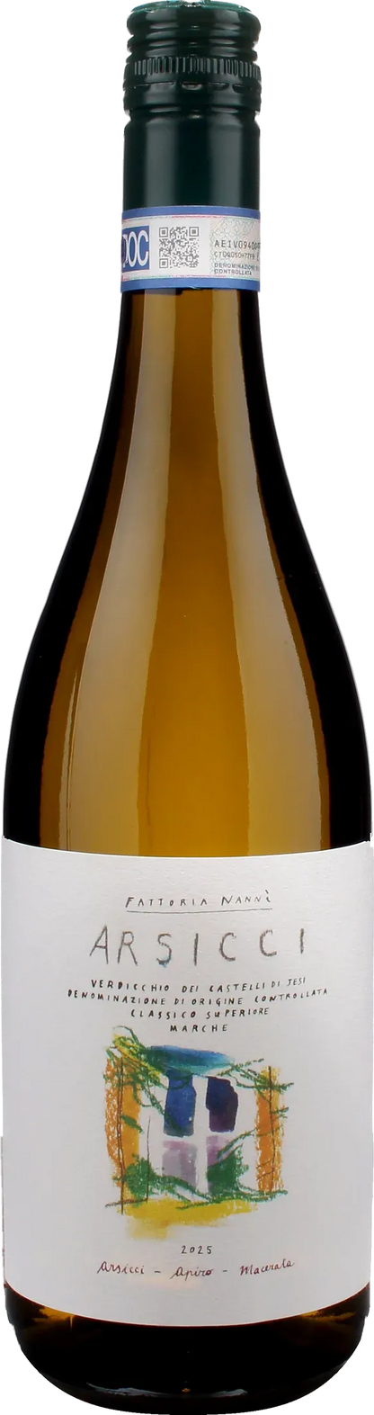 Fattoria Nanni Verdicchio Castelli di Jesi Classico Superiore Arsicci 2025