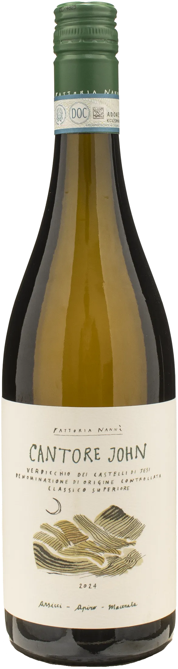 Fattoria Nanni Verdicchio dei Castelli di Jesi Classico Superiore Cantore John 2024
