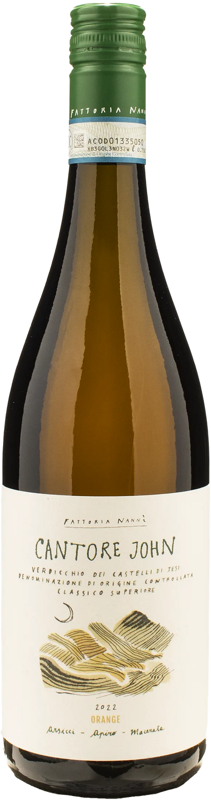 Fattoria Nanni Verdicchio dei Castelli di Jesi Classico Superiore Cantore John 2022