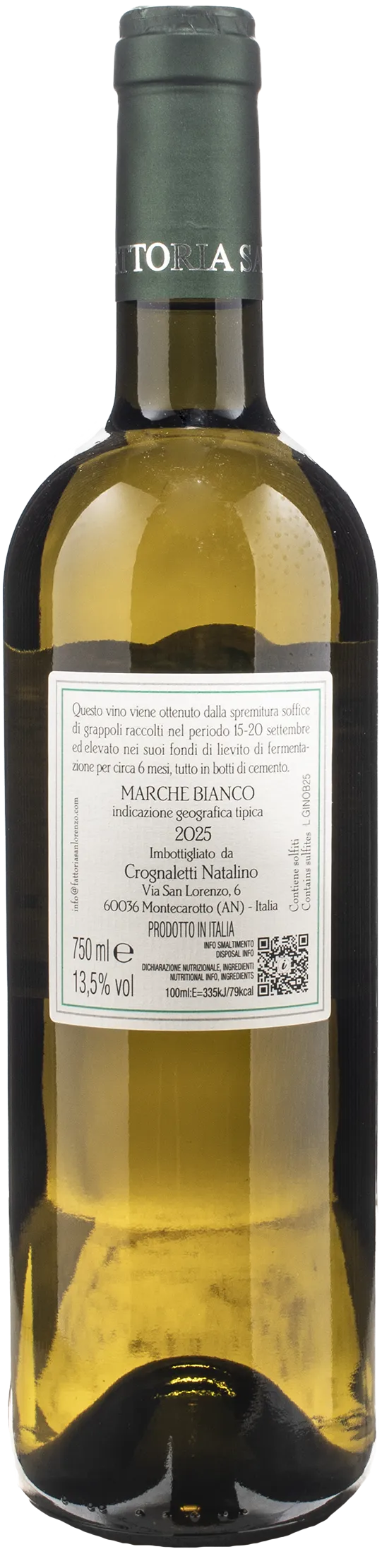 Fattoria San Lorenzo Bianco di Gino 2025