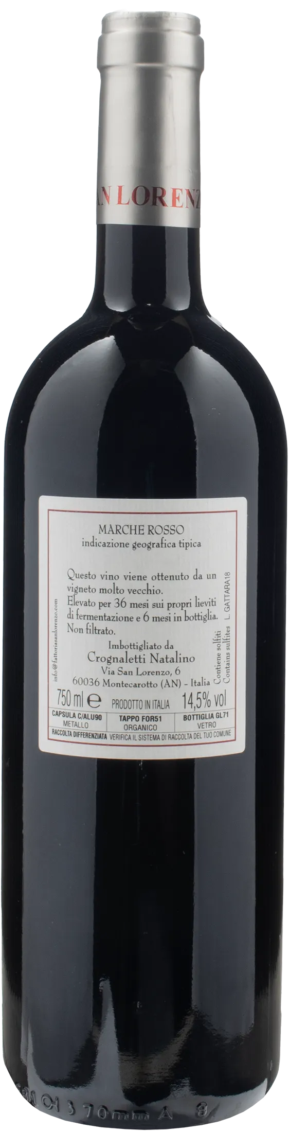 Fattoria San Lorenzo La Gattara 2018