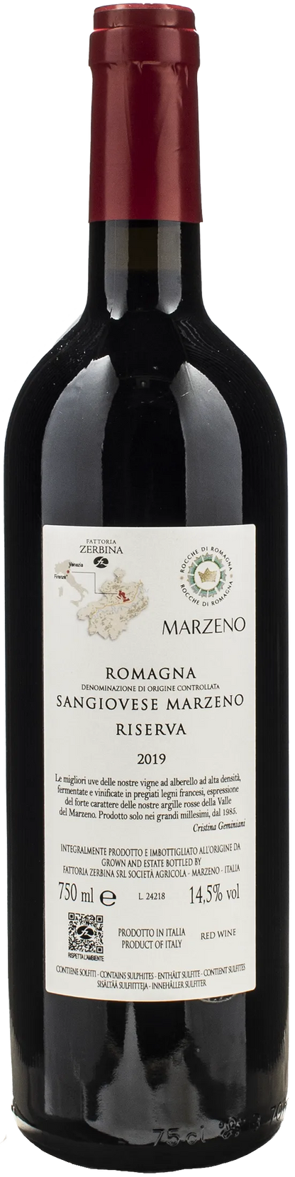Fattoria Zerbina Pietramora Sangiovese Marzeno Riserva 2019