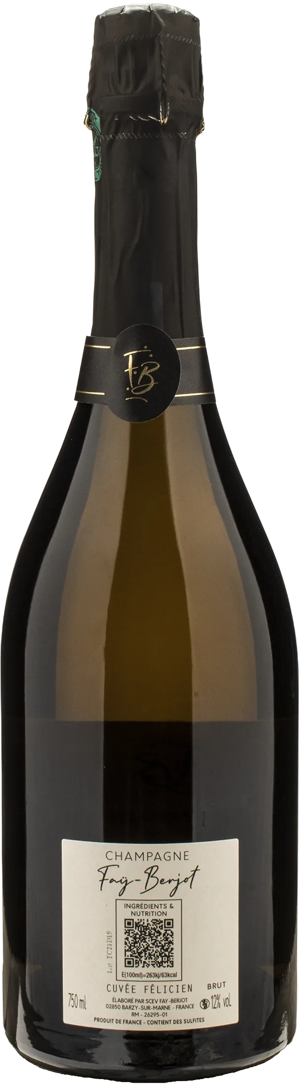 Fay Berjot Champagne Cuvee Felicien Brut