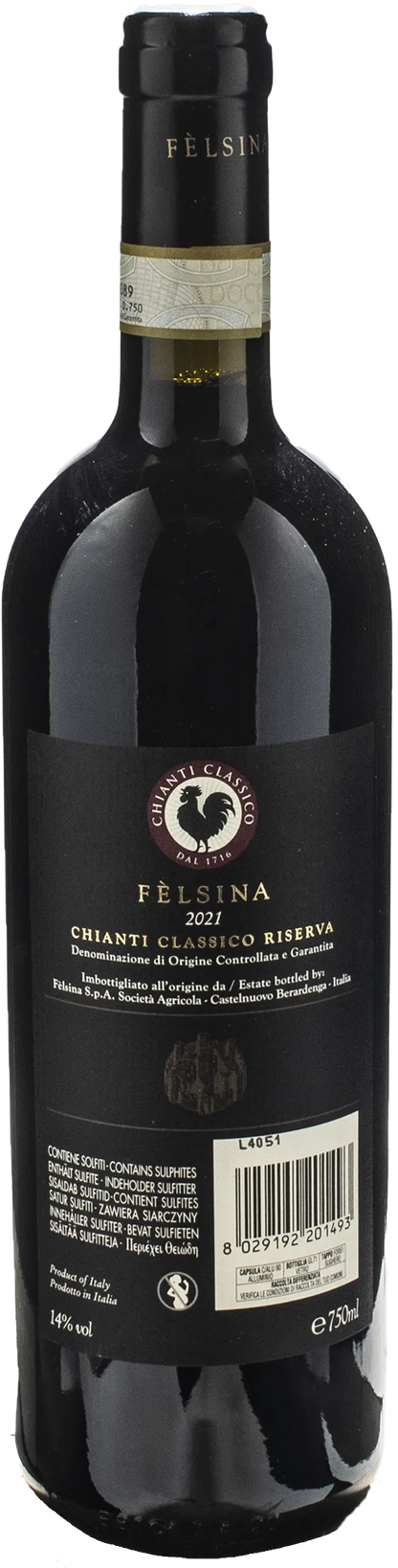 Felsina Chianti Classico Berardenga Riserva 2021