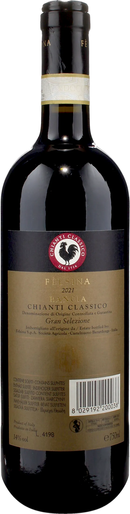 Felsina Chianti Classico Gran Selezione Rancia 2021