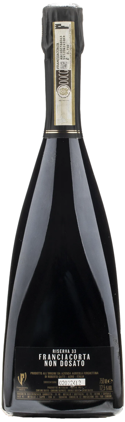 Ferghettina Franciacorta Riserva 33 Pas Dosé 2016