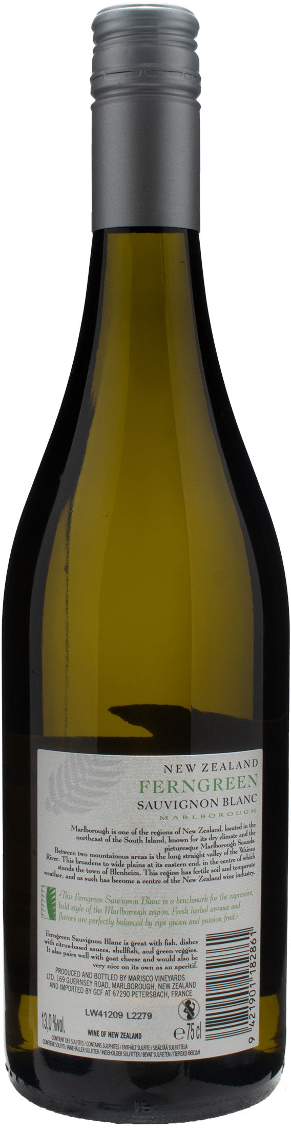 Ferngreen New Zealand Sauvignon Blanc 2022