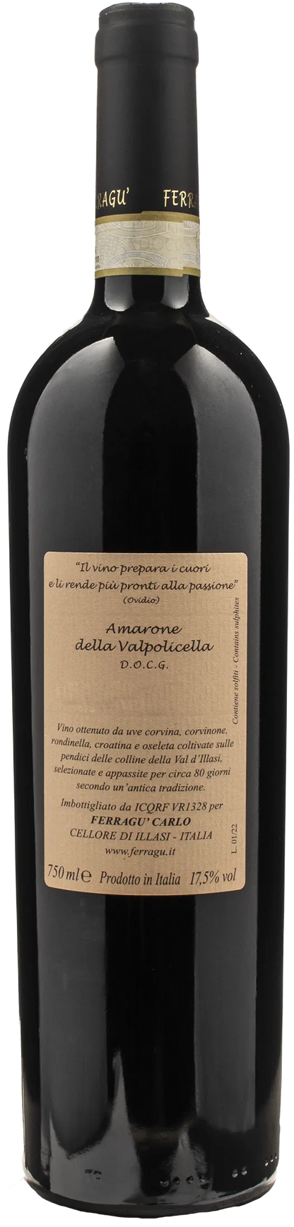 Ferragù Amarone della Valpolicella 2017