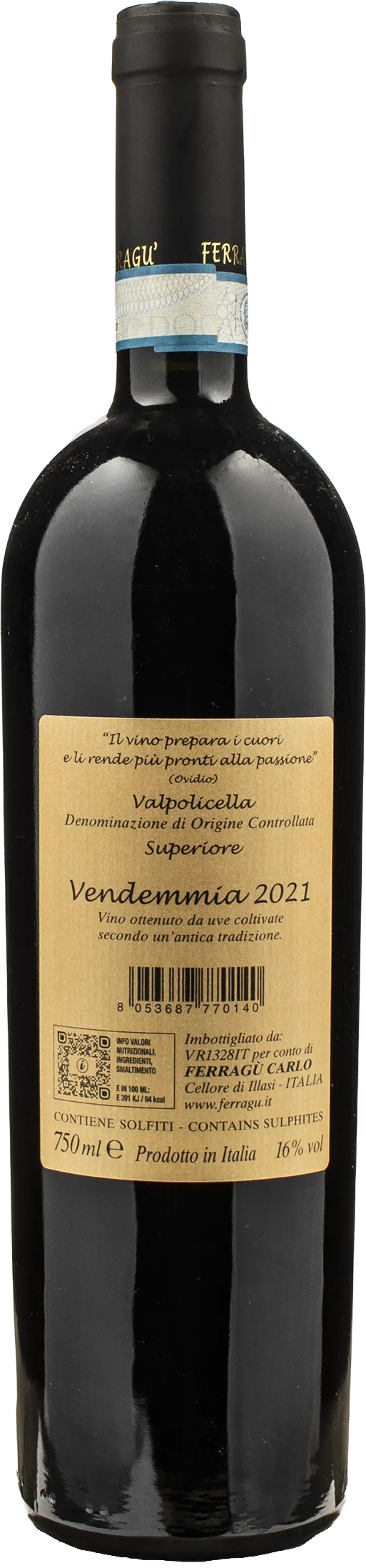 Ferragu Valpolicella Superiore 2021