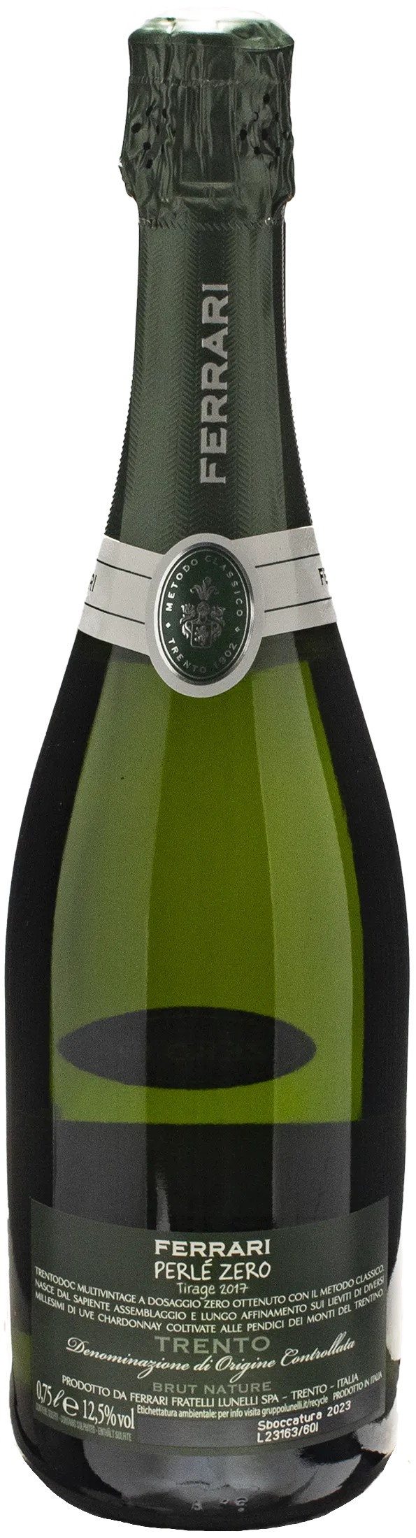 Ferrari Perlé Zero Brut Nature 2017
