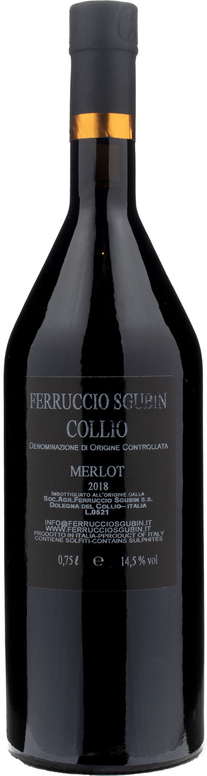 Ferruccio Sgubin Collio Merlot Redmont 2018