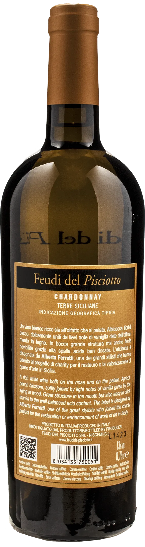 Feudi del Pisciotto Chardonnay Alberta Ferretti 2021