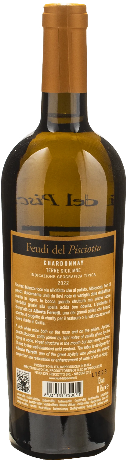 Feudi del Pisciotto Chardonnay Alberta Ferretti 2022