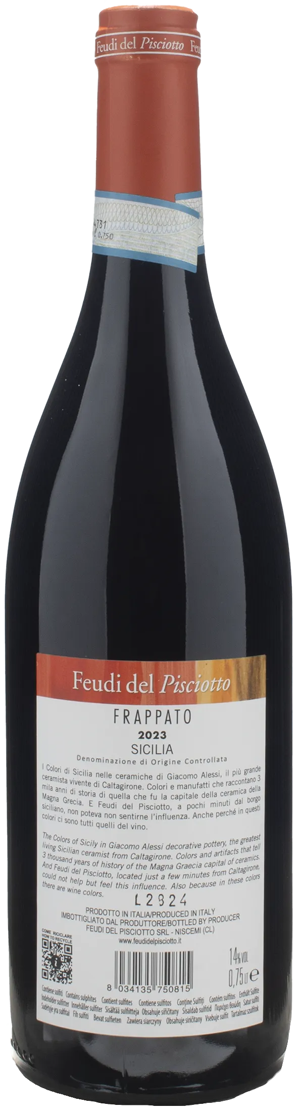Feudi del Pisciotto Frappato 2023