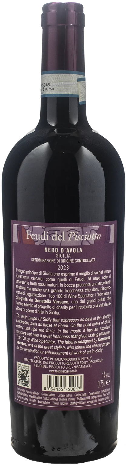 Feudi del Pisciotto Nero d'Avola Versace 2023