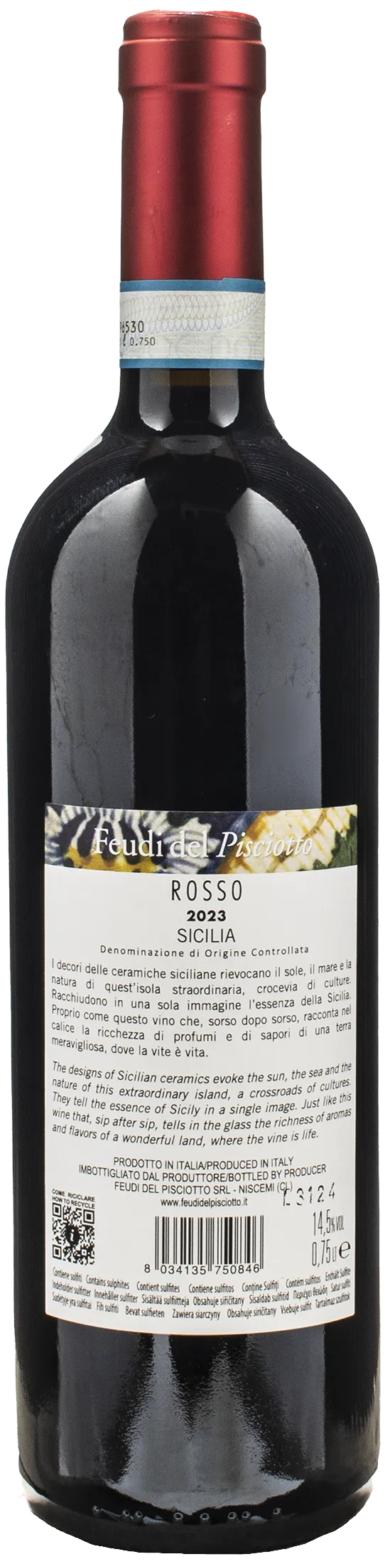 Feudi del Pisciotto Rosso 2023