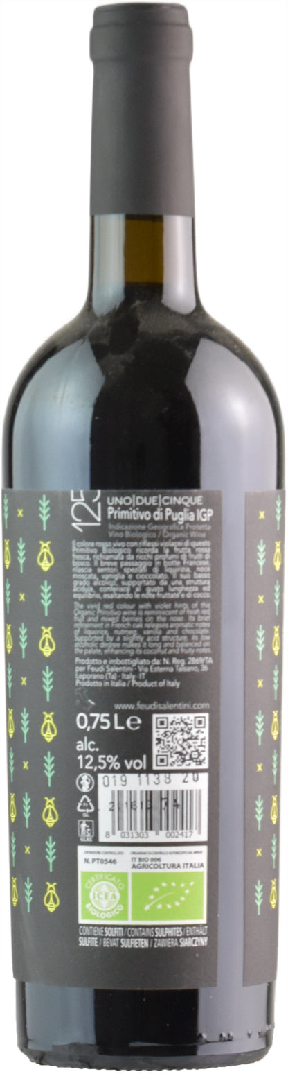 Feudi Salentini 125 Primitivo 2019