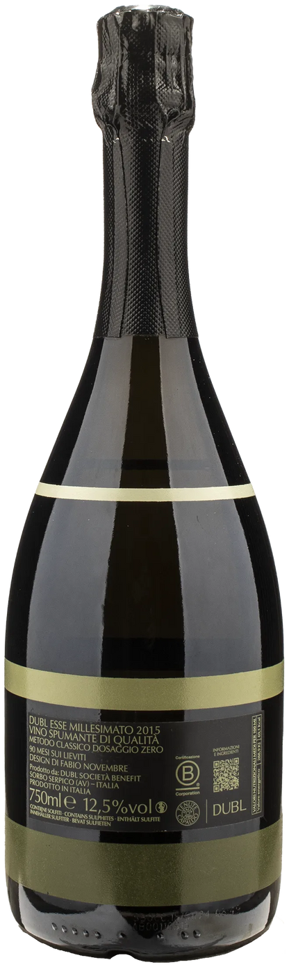 Feudi San Gregorio Dubl Esse Metodo Classico Dosaggio Zero 2015