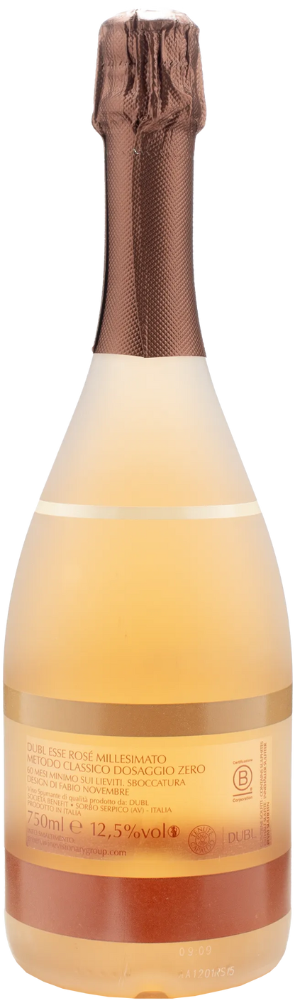 Feudi San Gregorio Dubl Esse Rosè Metodo Classico Dosaggio Zero Millesimato 2015