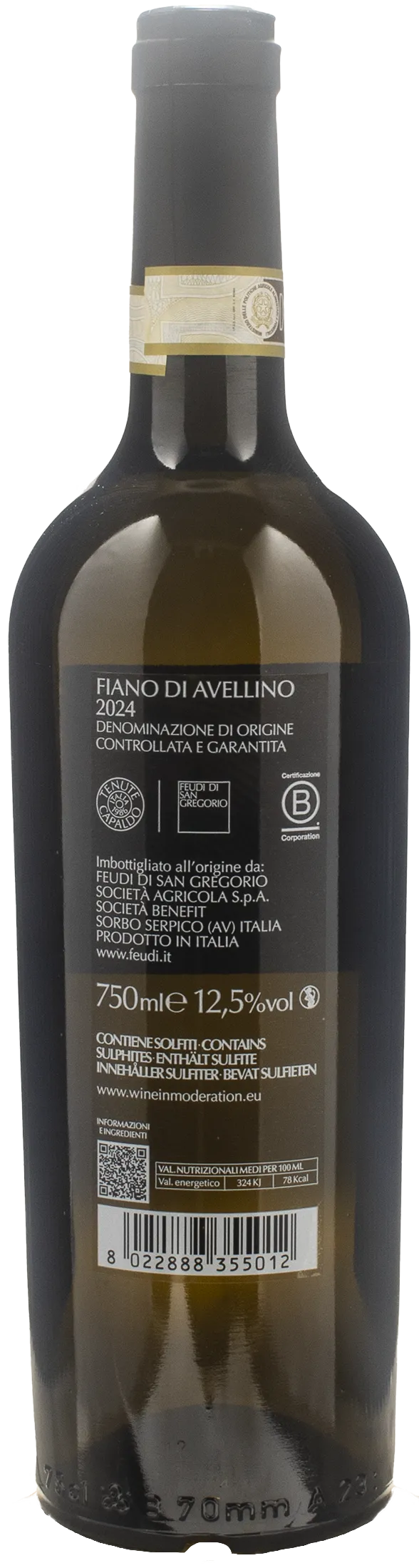Feudi San Gregorio Fiano di Avellino 2024