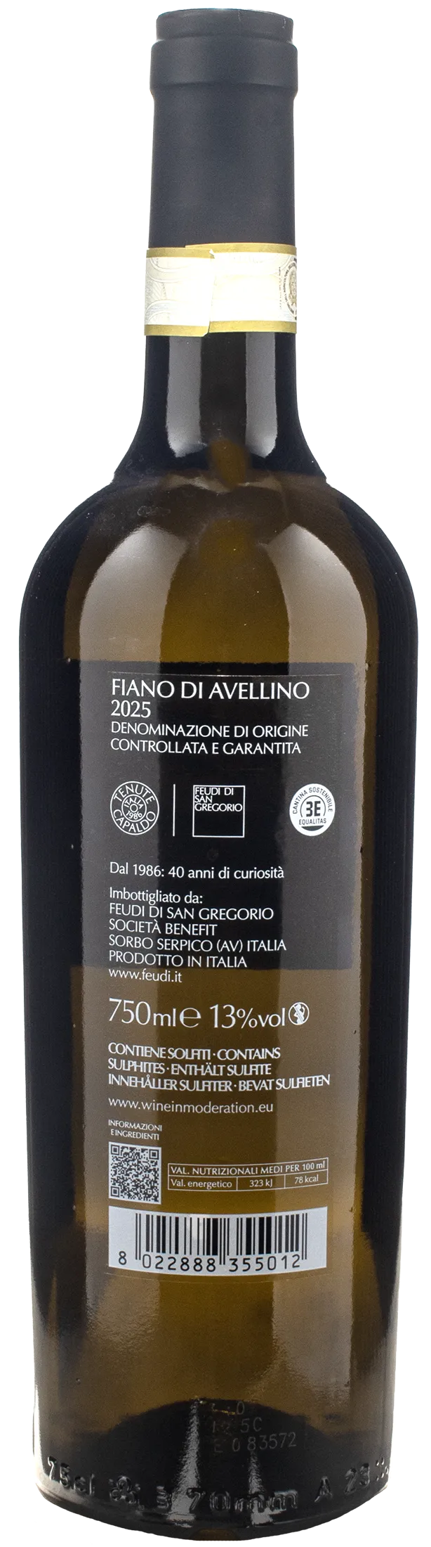 Feudi San Gregorio Fiano di Avellino 2025