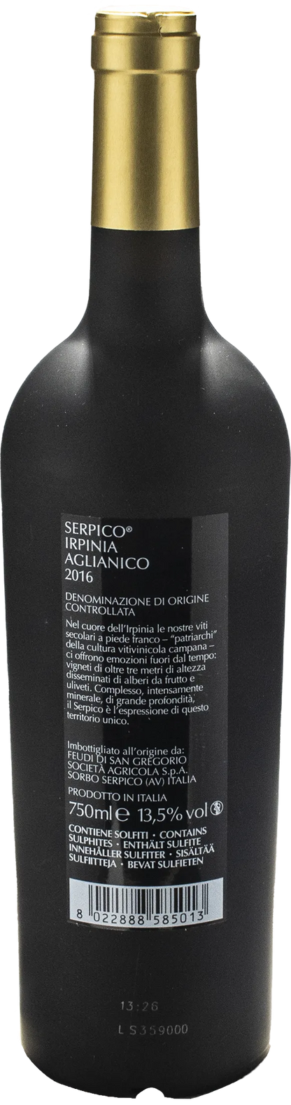 Feudi San Gregorio Irpinia Aglianico Serpico 2016