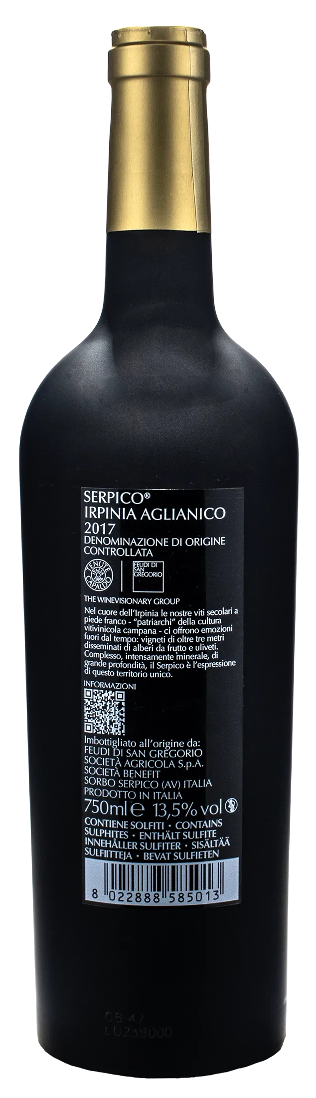 Feudi San Gregorio Irpinia Aglianico Serpico 2017