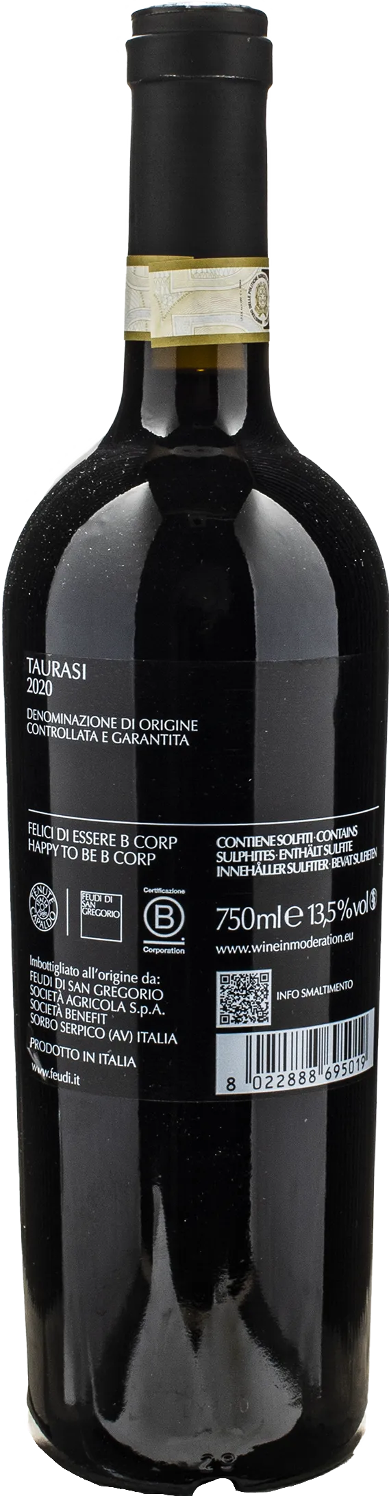 Feudi San Gregorio Taurasi 2020