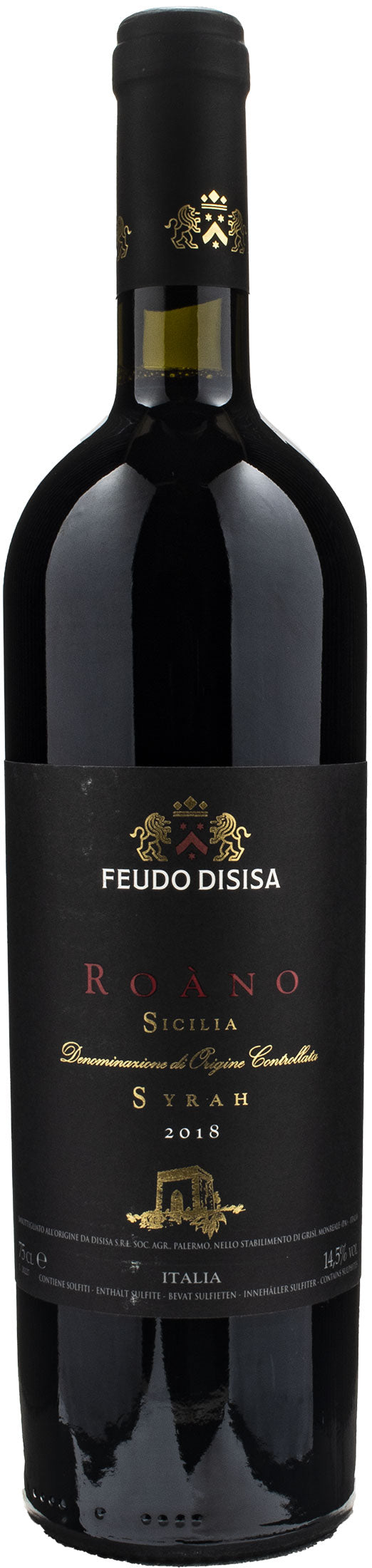 Feudo Disisa Syrah Roano 2018