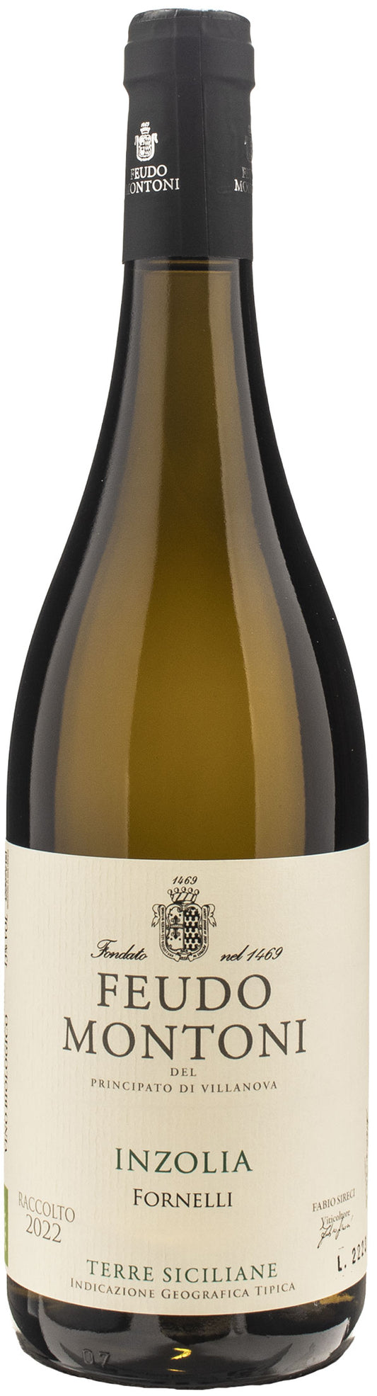 Feudo Montoni Inzolia Fornelli 2022