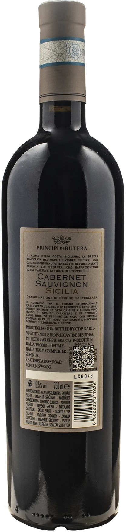 Feudo Principi di Butera Cabernet Sauvignon 2022