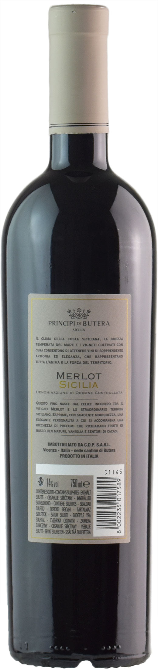 Feudo Principi di Butera Merlot 2019