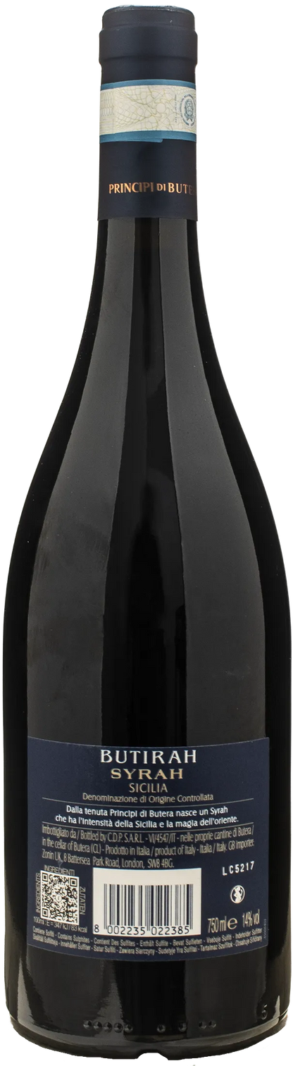 Feudo Principi di Butera Syrah Butirah 2022