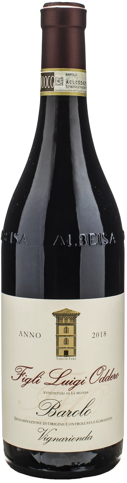 Figli Luigi Oddero Barolo Vignarionda 2018