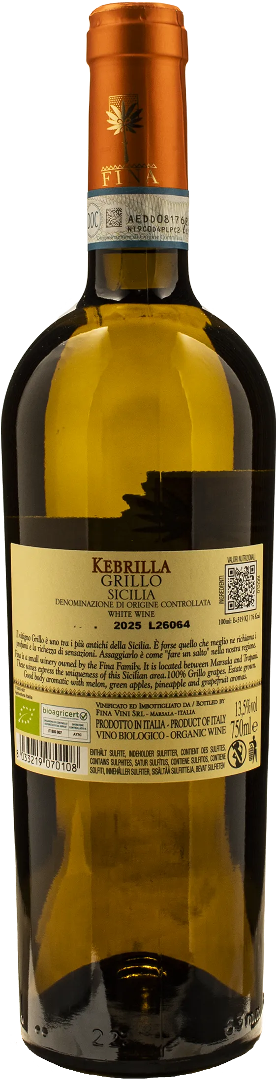 Fina Grillo Kebrilla 2025