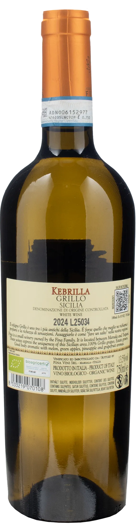 Fina Grillo Kebrilla 2024