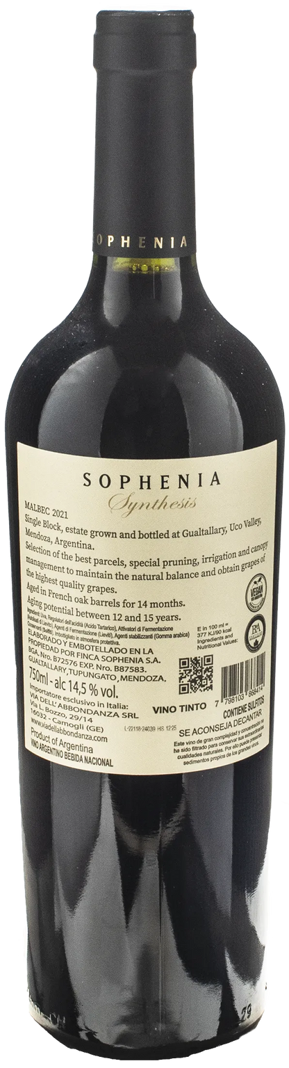 Finca Sophenia Synthesis Malbec Gualtallary 2021
