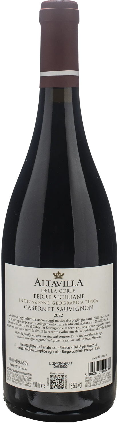 Firriato Altavilla della Corte Cabernet Sauvignon 2022
