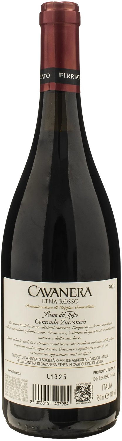 Firriato Cavanera Etna Rosso Contrada Zucconero 2021