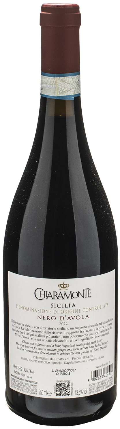 Firriato Chiaramonte Nero D'Avola 2022