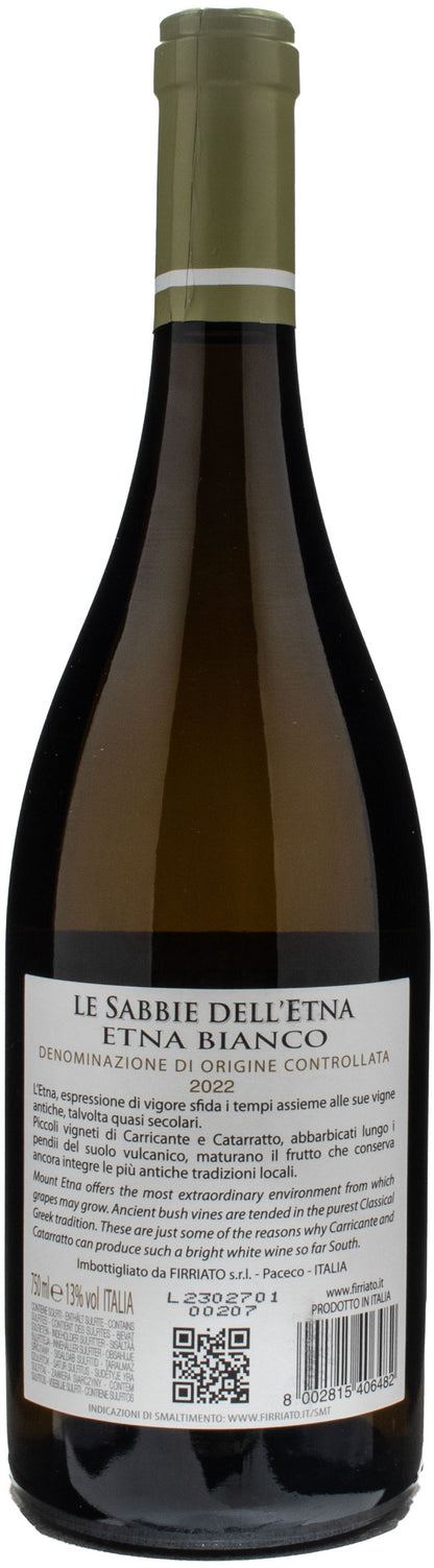 Firriato Le Sabbie dell'Etna Etna Bianco 2022