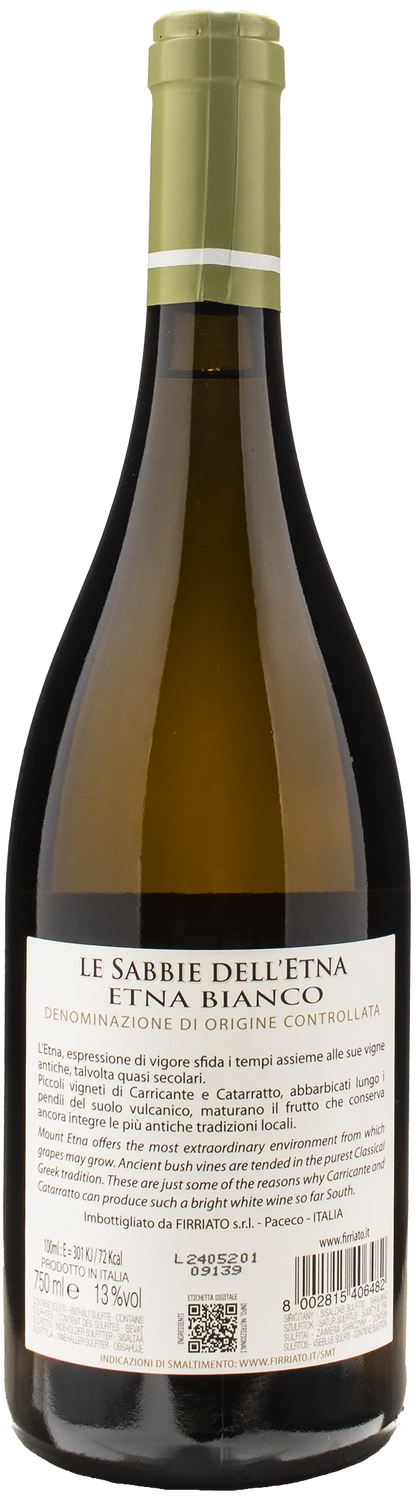 Firriato Le Sabbie dell'Etna Etna Bianco 2023