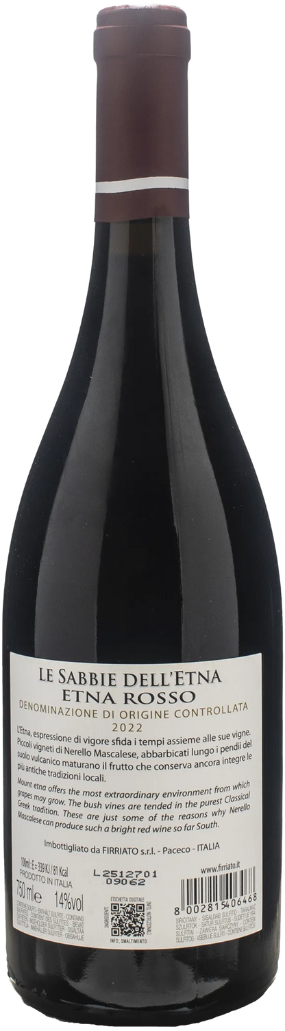 Firriato Etna Rosso Le Sabbie dell'Etna 2022