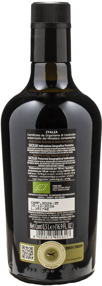 Firriato Olio Extra Vergine di Oliva 0.5L 2024